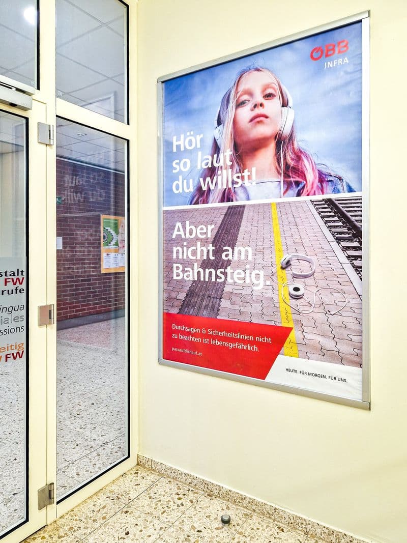 Schulplakat Kampagne OEBB