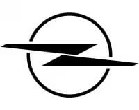 Schwarzer kreisförmiger Umriss mit zwei kräftigen, diagonalen Linien, die sich in der Mitte kreuzen und ein stilisiertes abstraktes Design auf weißem Hintergrund bilden.